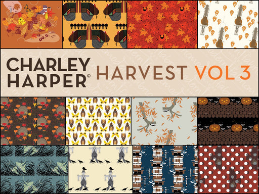 PRE - ORDER Harvest Vol. 3 - Charley Harper - Half Yard Bundle - January 2025 - Modern Fabric Shoppe