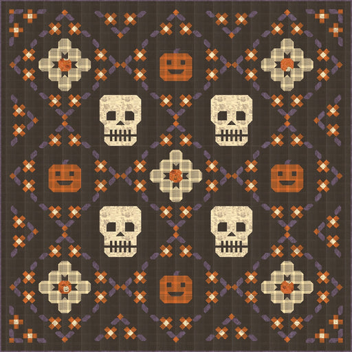 PRE-ORDER Haunted Garden Quilt Kit featuring Gothic Haunt by Stacy Iest Hsu- May 2027 - Modern Fabric Shoppe