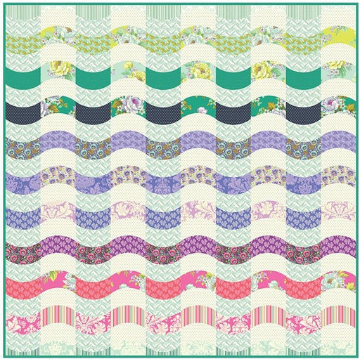 PRE-ORDER Heather Bailey - Ripple Chips Quilt Kit- featuring Under a Firefly Moon- April 2027 - Modern Fabric Shoppe