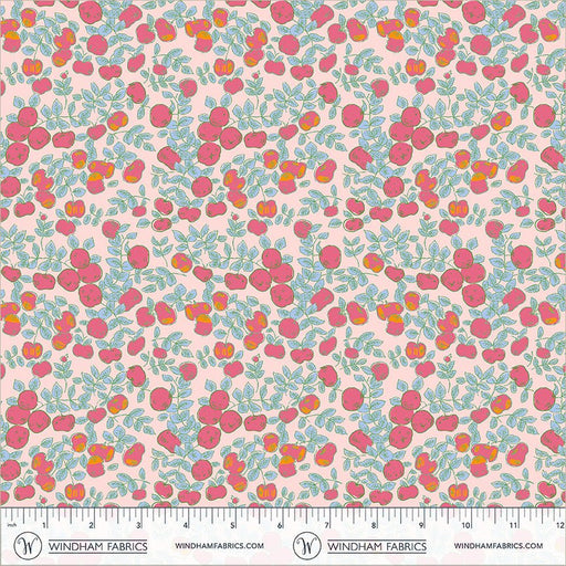 PRE - Order Heather Ross - Favorites - Apples 53849D - 1 Blush - Half Yard - June 2026 - Modern Fabric Shoppe