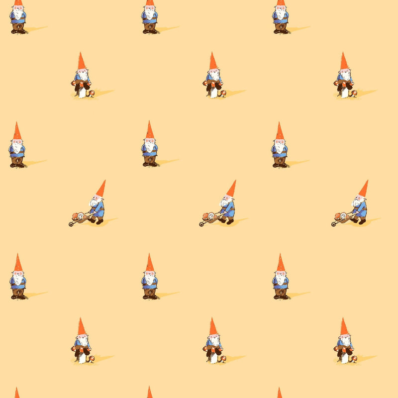 PRE - Order Heather Ross - Favorites - Ghomes 54324D - 2 Yellow - Half Yard - June 2026 - Modern Fabric Shoppe