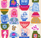 PRE - Order Hello Alice by Sarah Watts - RS 2122 11 - Shell - Half Yard - October 2025 - Modern Fabric Shoppe