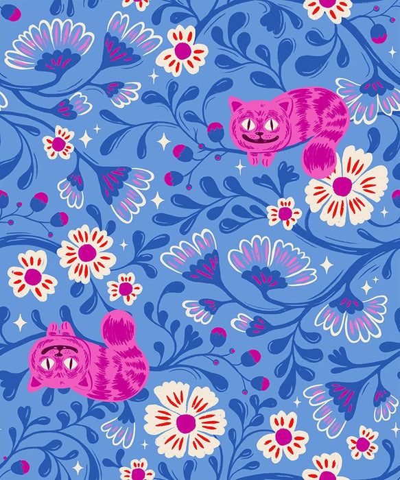 PRE - Order Hello Alice by Sarah Watts - RS 2123 13 - Lindley Blue - Half Yard - October 2025 - Modern Fabric Shoppe