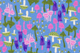 PRE - Order Hello Alice by Sarah Watts - RS 2124 13 - Lindley Blue - Half Yard - October 2025 - Modern Fabric Shoppe