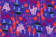 PRE - Order Hello Alice by Sarah Watts - RS 2124 14 - Blacklight - Half Yard - October 2025 - Modern Fabric Shoppe