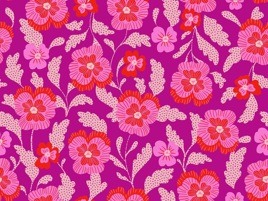 PRE - Order Hello Alice by Sarah Watts - RS 2126 13 - Berry - Half Yard - October 2025 - Modern Fabric Shoppe