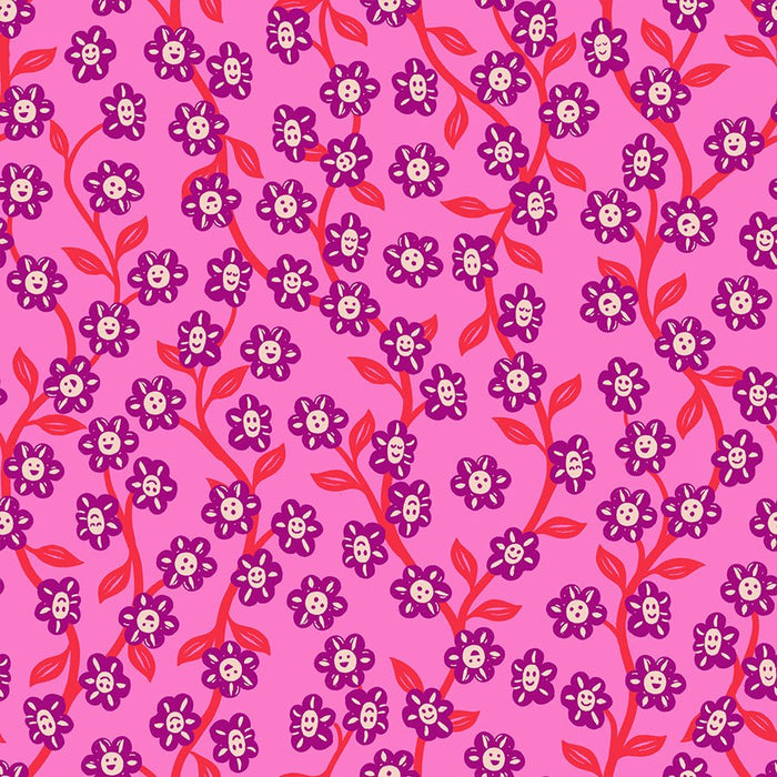 PRE - Order Hello Alice by Sarah Watts - RS 2128 13 - Lipstick - Half Yard - October 2025 - Modern Fabric Shoppe