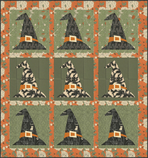 PRE - Order Hester's Quilt Kit featuring Home Sweet Haunt by Stacy Iest Hsu - May 2025 - Modern Fabric Shoppe