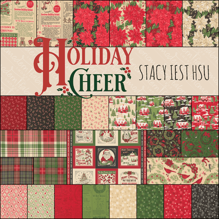 PRE - ORDER Holiday Cheer by Stacy Iest Hsu - Half Yard Bundle - May 2026 - Modern Fabric Shoppe