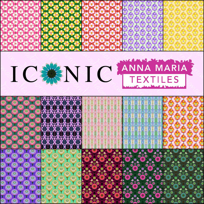 PRE - Order Iconic by Anna Maria Horner - Fat Quarter Bundle - April 2025 - Modern Fabric Shoppe