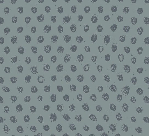 PRE-ORDER Ink by Giucy Giuce- Polka A-915-C Rhino- Half Yard- March 2024 - Modern Fabric Shoppe