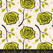 PRE - ORDER Ink Shop by Sarah Watts - Ink Rose RS 2139 11 - Pistachio - Half Yard - October 2026 - Modern Fabric Shoppe