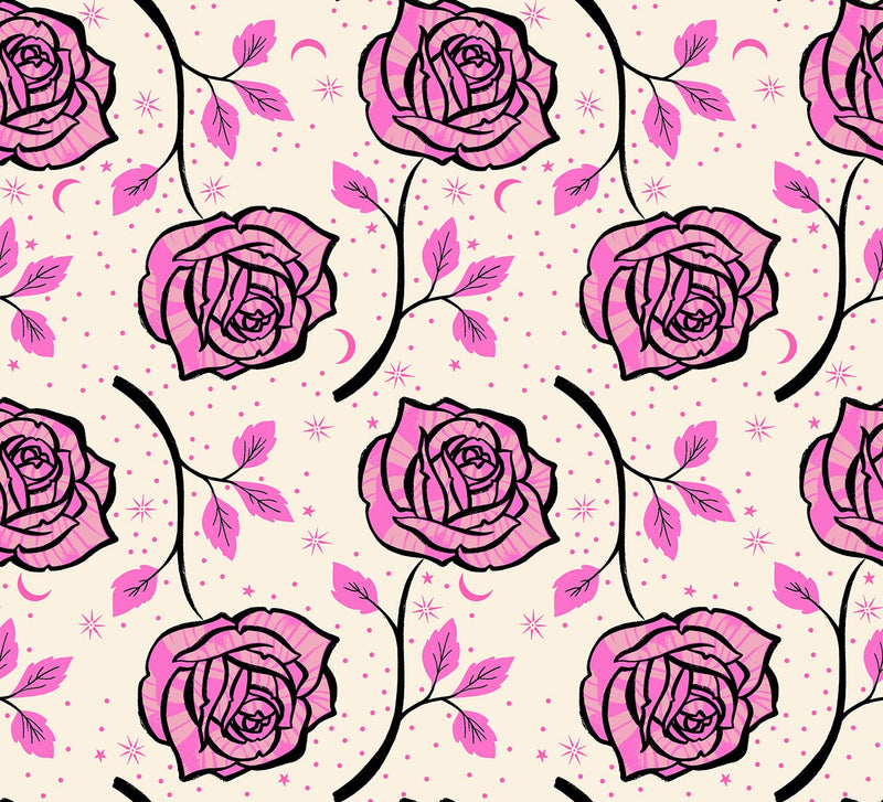 PRE - ORDER Ink Shop by Sarah Watts - Ink Rose RS 2139 12 - Lipstick - Half Yard - October 2026 - Modern Fabric Shoppe