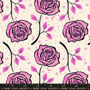 PRE - ORDER Ink Shop by Sarah Watts - Ink Rose RS 2139 12 - Lipstick - Half Yard - October 2026 - Modern Fabric Shoppe
