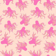 PRE - ORDER Ink Shop by Sarah Watts - Mystery Food RS 2144 12 - Peach Cream - Half Yard - October 2026 - Modern Fabric Shoppe
