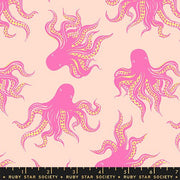 PRE - ORDER Ink Shop by Sarah Watts - Mystery Food RS 2144 12 - Peach Cream - Half Yard - October 2026 - Modern Fabric Shoppe