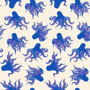 PRE - ORDER Ink Shop by Sarah Watts - Mystery Food RS 2144 15 - Blue Ribbon - Half Yard - October 2026 - Modern Fabric Shoppe