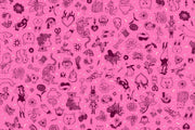PRE - ORDER Ink Shop by Sarah Watts - Tattoo Flash RS 2145 12 - Lipstick - Half Yard - October 2026 - Modern Fabric Shoppe