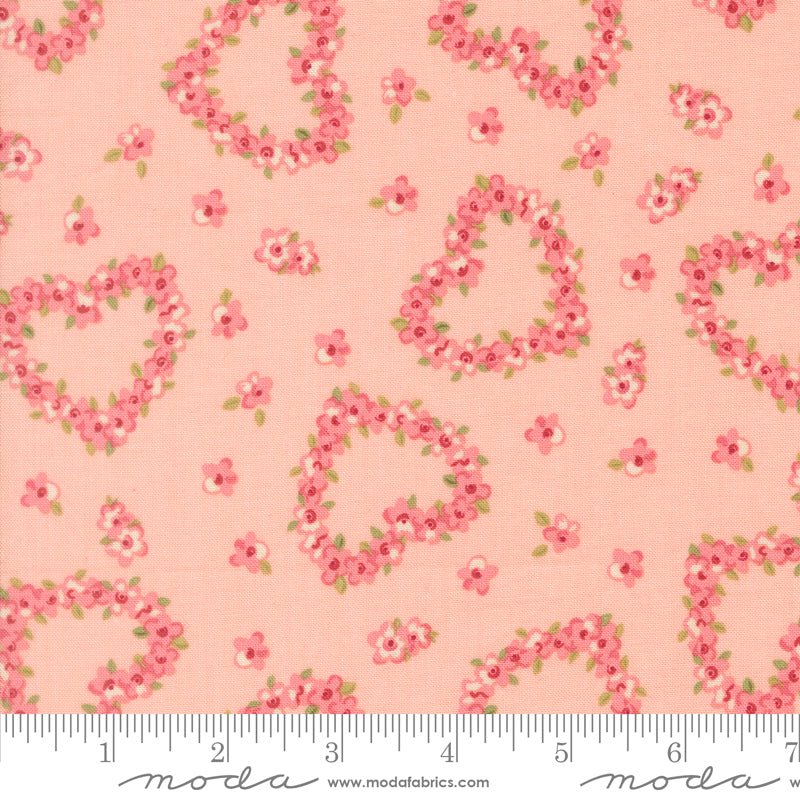 PRE - ORDER Je T'aime by Stacy Lest Hsu - Blush 20994 12 - Half Yard - September 2026 - Modern Fabric Shoppe