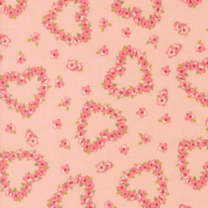 PRE - ORDER Je T'aime by Stacy Lest Hsu - Blush 20994 12 - Half Yard - September 2026 - Modern Fabric Shoppe