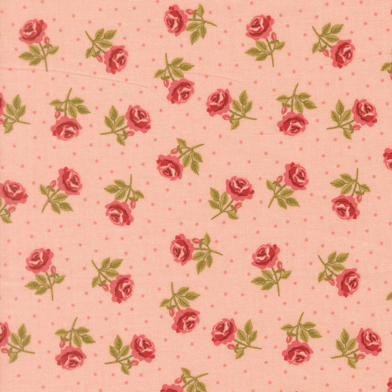 PRE - ORDER Je T'aime by Stacy Lest Hsu - Blush 20995 12 - Half Yard - September 2026 - Modern Fabric Shoppe