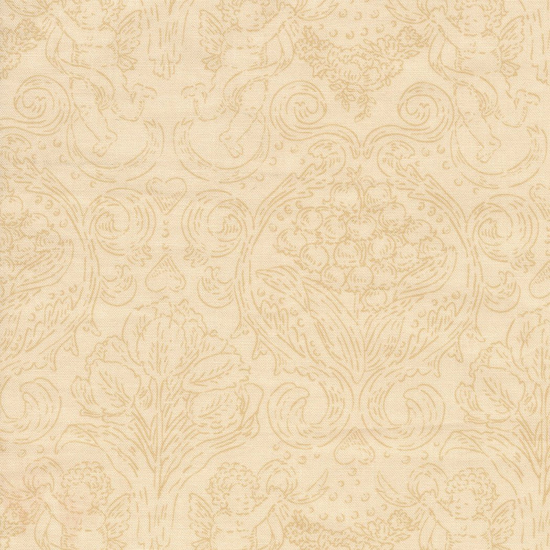 PRE - ORDER Je T'aime by Stacy Lest Hsu - Natural 20993 21 - Half Yard - September 2026 - Modern Fabric Shoppe