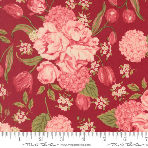 PRE - ORDER Je T'aime by Stacy Lest Hsu - Scarlet 20990 18 - Half Yard - September 2026 - Modern Fabric Shoppe