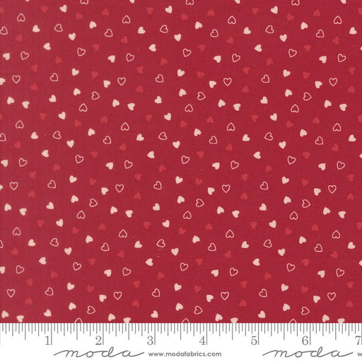 PRE - ORDER Je T'aime by Stacy Lest Hsu - Scarlet 20997 18 - Half Yard - September 2026 - Modern Fabric Shoppe