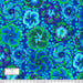 PRE-Order Kaffe Fassett August 2023 Collective- Floating Hibiscus- PWPJ122.BLUE- Half Yard - Modern Fabric Shoppe