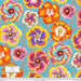 PRE-Order Kaffe Fassett August 2023 Collective- Floating Hibiscus- PWPJ122.GREY- Half Yard - Modern Fabric Shoppe