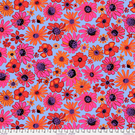 PRE-Order Kaffe Fassett August 2024 Collective-Bloomers- PWBM093.LILAC- Half Yard - Modern Fabric Shoppe