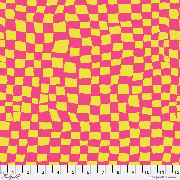 PRE-Order Kaffe Fassett August 2024 Collective- Gameboard- PWBM095.PINK- Half Yard - Modern Fabric Shoppe