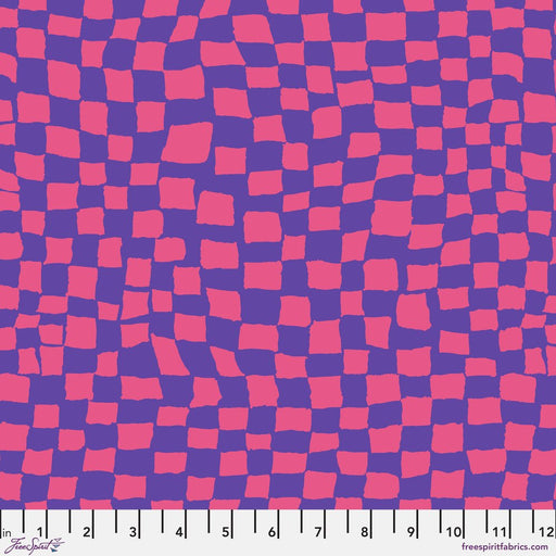 PRE-Order Kaffe Fassett August 2024 Collective- Gameboard- PWBM095.PURPLE- Half Yard - Modern Fabric Shoppe