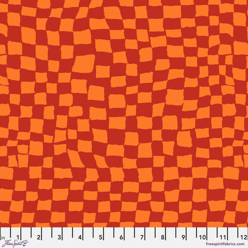 PRE-Order Kaffe Fassett August 2024 Collective- Gameboard- PWBM095.RED- Half Yard - Modern Fabric Shoppe