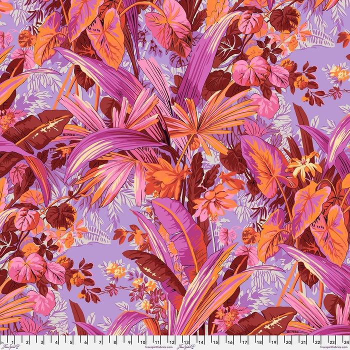 PRE-Order Kaffe Fassett August 2024 Collective- Jungle- PWPJ126.RED- Half Yard - Modern Fabric Shoppe