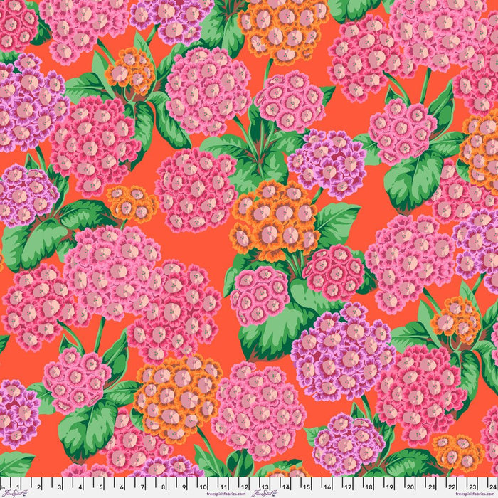 PRE - Order Kaffe Fassett August 2025 Collective - Alpines PWPJ131.RED - Half Yard - Modern Fabric Shoppe