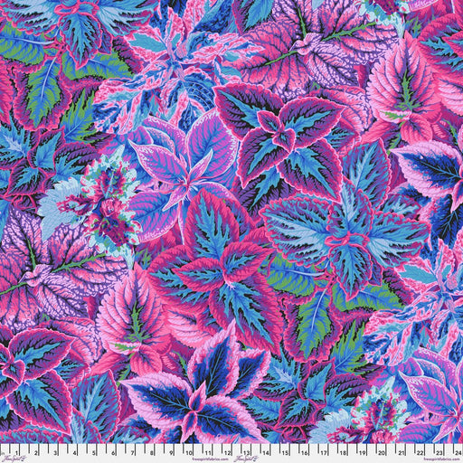 PRE - Order Kaffe Fassett August 2025 Collective - Bold Leaves PWPJ132.BLUE - Half Yard - Modern Fabric Shoppe