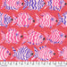PRE - Order Kaffe Fassett August 2025 Collective - Minnows PWBM100.RED - Half Yard - Modern Fabric Shoppe