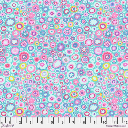 PRE - Order Kaffe Fassett August 2025 Collective - Paperweight PWGP020.AQUA - Half Yard - Modern Fabric Shoppe