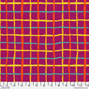 PRE - Order Kaffe Fassett August 2026 Collective - Grid PWBM105.MAGENTA - Half Yard - Modern Fabric Shoppe