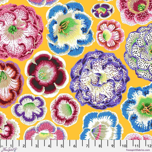 PRE - Order Kaffe Fassett August 2026 Collective - Helen PWPJ140.YELLOW - Half Yard - Modern Fabric Shoppe