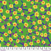 PRE - Order Kaffe Fassett August 2026 Collective - Mayflower PWBM106.GREEN - Half Yard - Modern Fabric Shoppe