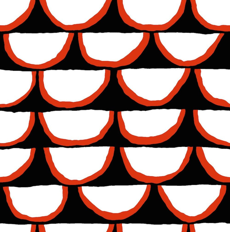 PRE - Order Kaffe Fassett August 2026 Collective - Segments PWBM107.BLACK - Half Yard - Modern Fabric Shoppe