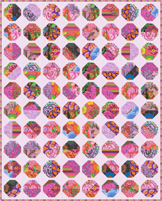 PRE - ORDER Kaffe Fassett - Balls in the Air Quilt Kit - Hot August 2025 - Modern Fabric Shoppe