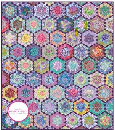 PRE - Order Kaffe Fassett - Collective Garden Quilt Kit - January 2025 - Modern Fabric Shoppe