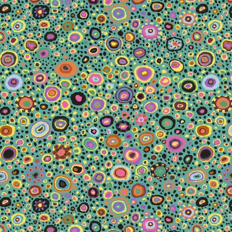 PRE - Order - Kaffe Fassett Collective - Roman Glass GP001.TEAL - Half Yard - December 2026 - Modern Fabric Shoppe