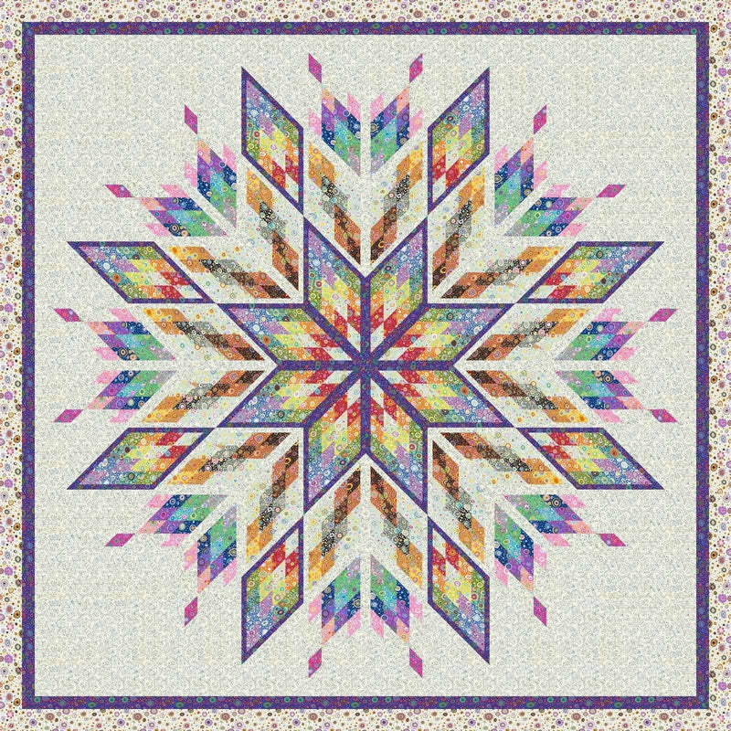 PRE - ORDER Kaffe Fassett - Confetti Cake Quilt Kit featuring Ode to Roman Glass - December 2026 - Modern Fabric Shoppe