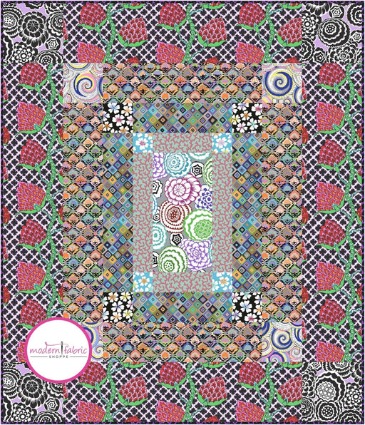 PRE-ORDER Kaffe Fassett- Deco Dances Quilt Kit- February 2024 - Modern Fabric Shoppe