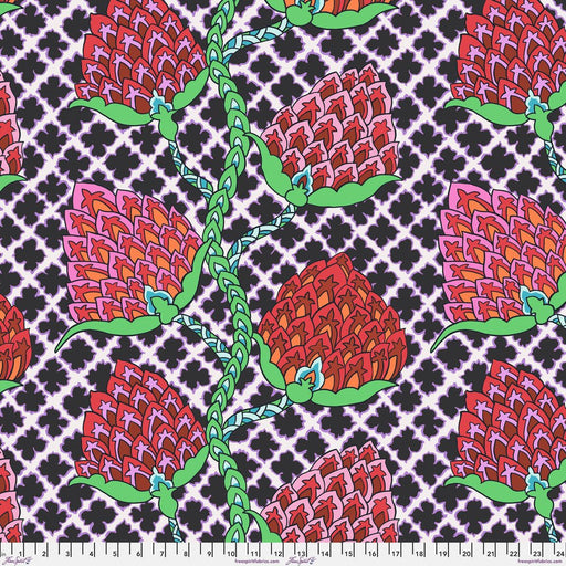 PRE-Order Kaffe Fassett February 2024 Collective- Paisley Flower- PWGP200.CONTRAST- Half Yard - Modern Fabric Shoppe