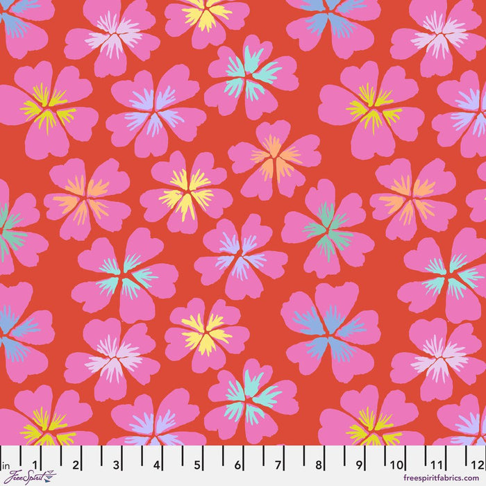 PRE-Order Kaffe Fassett February 2024 Collective- Petals- PWGP201.RED- Half Yard - Modern Fabric Shoppe